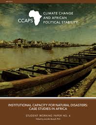 PDF) Institutional Capacity for Natural Disasters: Case Studies from Africa