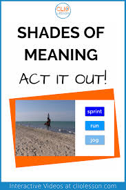 In This Lesson On Shades Of Meaning Students Will Be Able To Connect Academic Vocabulary To A Concept Interactive Lessons Vocabulary Lessons Shades Of Meaning