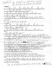 Holiday Green Day Guitar Chord Chart In Fm Real Key Easy Guitar Songs Guitar Chord Chart Guitar Chords