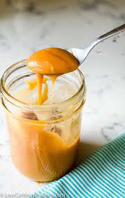 Sugar Free Keto Caramel Sauce Recipe Perfect To Drizzle Over Keto Ice Cream Or Make Caram Keto Dessert Recipes Sugar Free Caramel Sauce Recipe Low Carb Candy