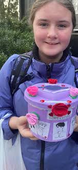 Valentine box inspired by Keeper of the Lost series