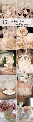 Vintage Pearls Wedding Ideas And Themes Vintage Wedding Centerpieces Diy Vintage Wedding Centerpieces Wedding Centerpieces
