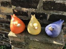 Bunter Vogel Bunter Vogel Keramik Vogel Bunt