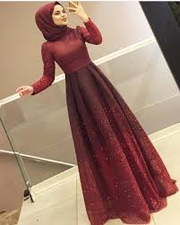 Robe Rouge Soire Style Hijab Giyim Elbise Elbise Modelleri
