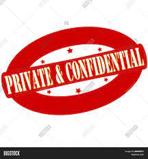 Confidential and private are synonymous, and they have mutual synonyms. Private Confidential Vector Photo Free Trial Bigstock
