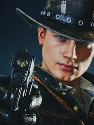 Leon cosplaying John Marston from RDR (RE2 mod by Wiwilz) : r/residentevil