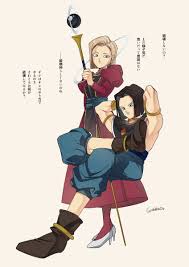 A cool and badass android made by doctor gero. Android 17 And Android 18 Dressed As God Of Destruction And Angel Dragon Ball Artwork Dragon Ball Art Dragon Ball Super Manga