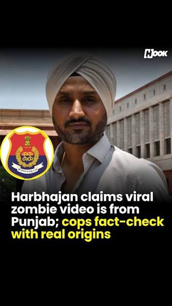 BJP MP and former cricketer Harbhajan Singh shared a “zombie drug” video,  assuming it was from Punjab and raising concerns over the state’s drug  crisis. Punjab Police fact-checked the claim, ...