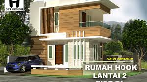 Rumah Hook 2 Lantai Tipe 70 Youtube