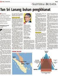 Pss tun sri lanang 2016 terbaru. Tun Sri Lanang Bukan Pengkhianat Klik