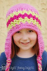 CROCHET HAT PATTERN Kids Zaggy Beanie