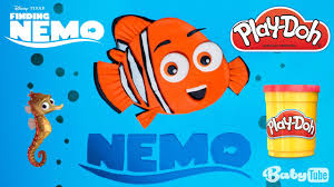 Nemo este luat pe neașteptate din ocean și. Nemo Din In CÄƒutarea Lui Nemo ModelÄƒm Personaje Din Desene Animate Din PlastilinÄƒ Play Doh Youtube