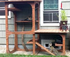 At balcony, catio, cat window box, cat solarium. Catio Cats Safe At Home