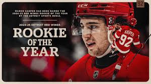 Marco Kasper named Red Wings Rookie of the Year by Detroit Sports Media
