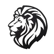 One Color Lion Head Embroidery Design By Littleblessingtc On Etsy Lion Silhouette Lion Tattoo Lion Images
