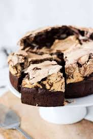 Chocolate Meringue Brownie Cake Recipe Brownie Cake Chocolate Meringue Easy Meringues