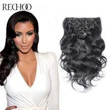 Our wavy clip in human hair extensions can be used frequently and in many settings. Double Weft Clip In Wavy Human Hair Extensions Black Hair Human Hair Clip On Extensions The Rea Human Hair Extensions Black Hair Extensions Natural Hair Styles