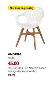 Ikea Dusseldorf Angrim Stuhl Weiss Gemustert Ikea Stuhle Kuche Und Haushalt