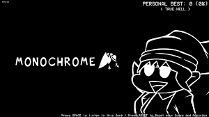Monochrome TRUE HELL Mod [Friday Night Funkin] [Mods]