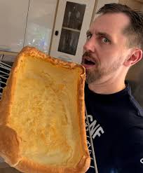 Stew ,dumplings and stuffing balls in a giant yorkie