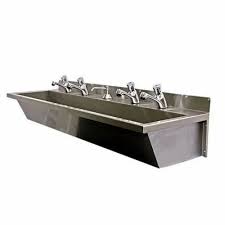 Silver Stainless Steel Wall Mounted