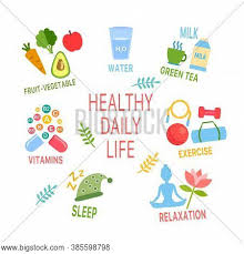 If you're on the lookout for foods that can help lower your risk. Healthy Lifestyle Vector Photo Free Trial Bigstock