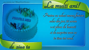 La mulți ani, frate drag! Mesaje La Multi Ani Zi De Nastere Pt Frate Gallery