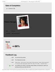 Vsim(1) olivia jones (core) 5.6단계 7페이지. Fatime Sanogo Core Pdf Feedback Log Score U2014 Fatime Sanogo 8 41 Pm Date Of Completion 8 41 Pm Fatime Sanogo Age 23 Years Diagnosis Labor Assessments Course Hero