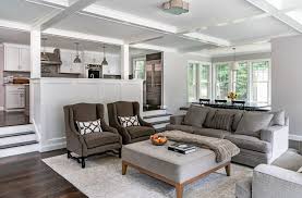 Remodeling and enlarging a 1970s ranch style home. Mat Cummings Reimagines A 1970s Colonial Home And Landscape In Middleton Northshore Magazine