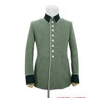 WWII German Heer M35 General Officer waffenrock Wool piped dress tunic
