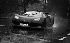 Hd Wallpaper Gumpert Apollo S Black Supercar Wallpaper Flare