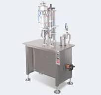 Semi-automatic Bag On Valve Aerosol Filling Machine -
