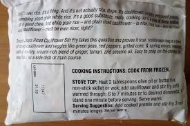 Cubed cream cheese in a nonstick skillet just until melted. Trader Joe S Riced Cauliflower Stir Fry