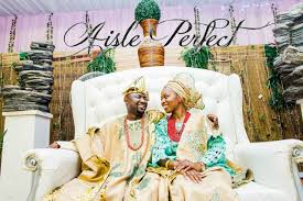 They focus on curating a mix of posed and candid imagery for their clients that truly reflects how the day looked and felt. Mint And Gold Nigerian Traditional Wedding Perfete