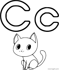 Some tips for printing these coloring pages: Letter C Coloring Pages Coloringall