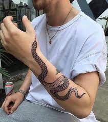 17 Snakes Wrapped Around Arm Tattoo Designs Ideas Around Arm Tattoo Tattoo Snake Arm Tattoos