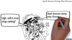 Pocahontas and gamma rays (4) there are 404 years, as of dec 20th, 2012, between the sailing of john smith to the new world and spiderwort gamma rays, but they are… April Showers Bring May Flowers Idioms By The Free Dictionary