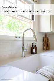 our kitchen sink and faucet