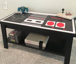 I'm the one on the left. Retro Nes Controller Coffee Table