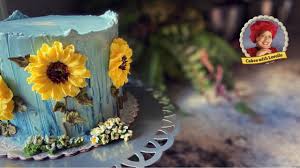See more ideas about sunflower cakes, cupcake cakes, sunflower wedding cake. Sunflower Cake Tutorial Cake Decorating Tips Cakes With Lorelie Youtube
