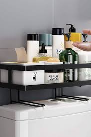 This helps make the stand feel less imposing in a small room. 25 Bathroom Organizers Under 20 Genius Bathroom Organization Ideas