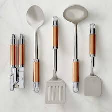 Kitchenaid Copper Tool And Gadget Set Copper Utensils Copper Kitchen Accessories Kitchen Aid