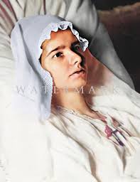 Mystic and Stigmatist Venerable Marthe Robin DIGITAL DOWNLOAD Custom  Colorized Digital Photo Painting