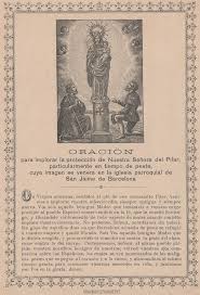 Oracion A La Virgen Del Pilar La Virgen Del Pilar Templo De Zaragoza 47 Oraciones Oraciones Cristianas Oraciones Poderosas