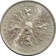 Le 29 avril 1980, la reine elisabeth ii d'angleterre effectue sa première visite officielle en suisse, avec son époux le prince philippe d'edimbourg. 25 New Pence Elizabeth Ii Queen Mother United Kingdom Numista