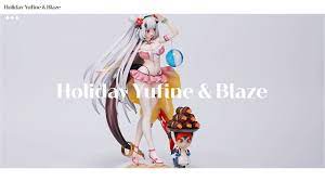 Epic Seven's 'Second' Figure - Holiday Yufine & Blaze - YouTube