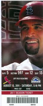 2011 Cardinals vs Rockies Ticket: Carlos Gonzalez's 3-run homer powers  Rockies