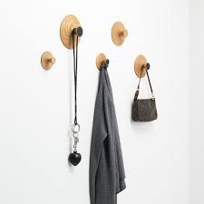 You can also use these hooks to hang up other items, like tote bags, hats or decorative baskets. Contemporary Coat Hook Nipple Gift Box Applicata Oak Individual Bathroom
