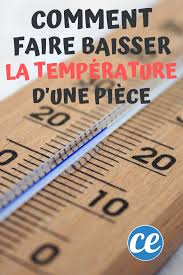 Comment Faire Baisser La Temperature D Une Piece Faire Soi Meme Astuces Utiles Comment Economiser