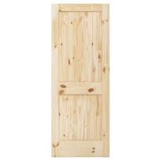 But that doesn't make solid core the cheapest as it cost more than the hollow core doors. Steves Sons Rustic 2 Panel Plank Solid Core Knotty Pine Interior Door Slab L64nsnnnac99 At The Ho Doors Interior Pine Interior Doors Sliding Doors Interior